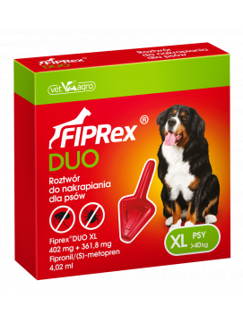 Fiprex Duo Roztwór Do Nakrapiania Dla Psów XL Powyżej 40kg